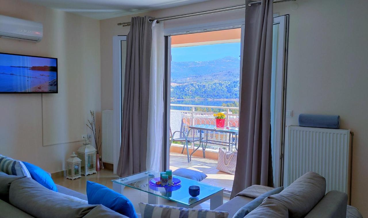Blue Lagoon Luxury Apartment A3 アルゴストリオン エクステリア 写真